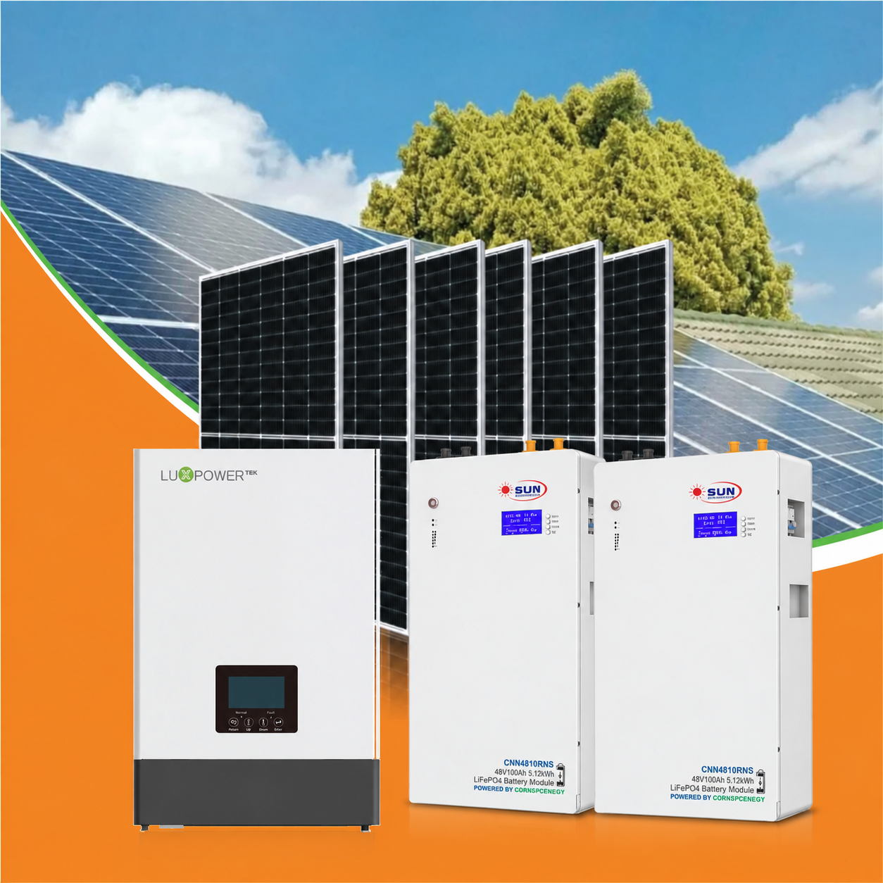 6kW Solar System with Luxpower Inverter