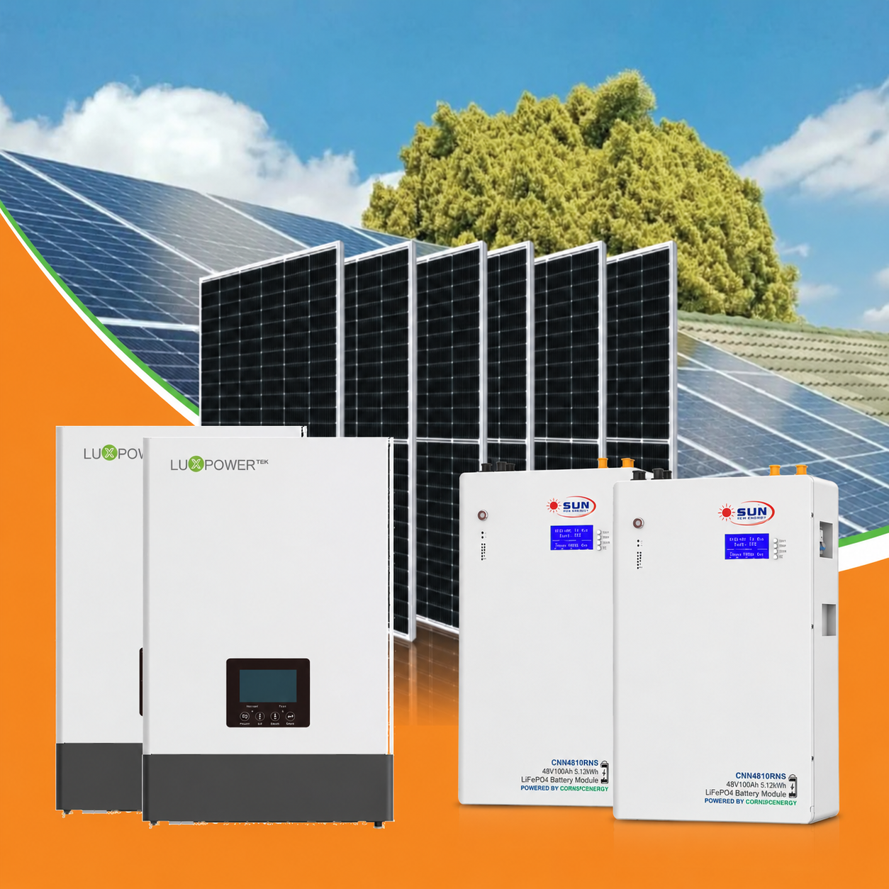 10kW Luxpower Solar System Package