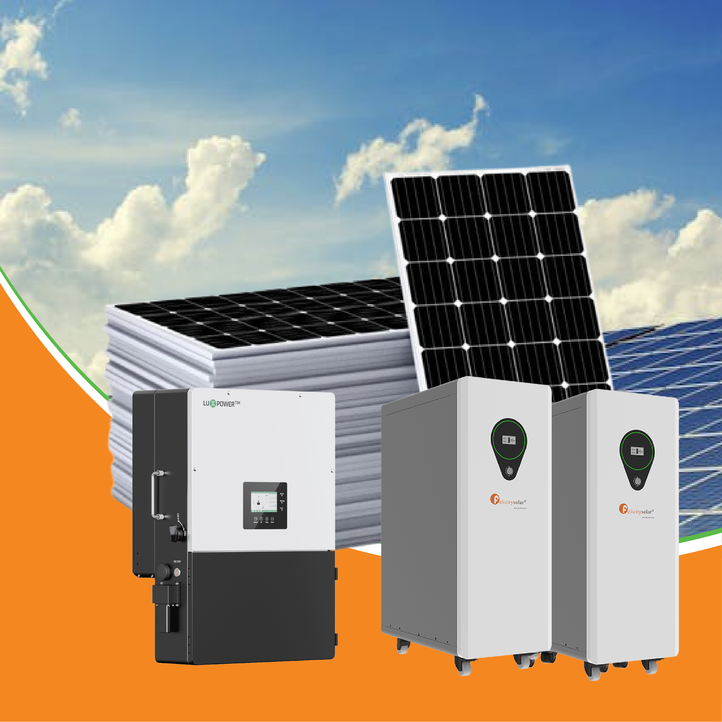14kW Luxpower ECO Hybrid Solar System